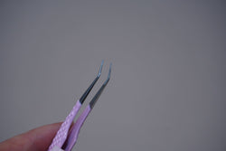 Angled Precision Fiber Tip tweezer